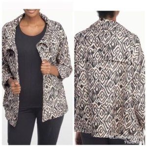 𝅺nydj SIZE XS City Sport‎ Printed Crop Trench Jacket